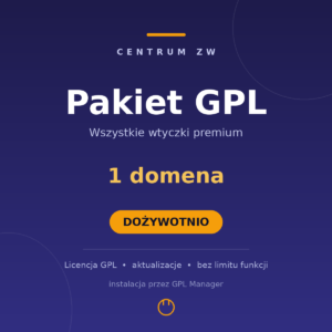 Pakiet 1 domena — Dożywotnio