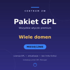 Pakiet wiele domen — Miesięcznie